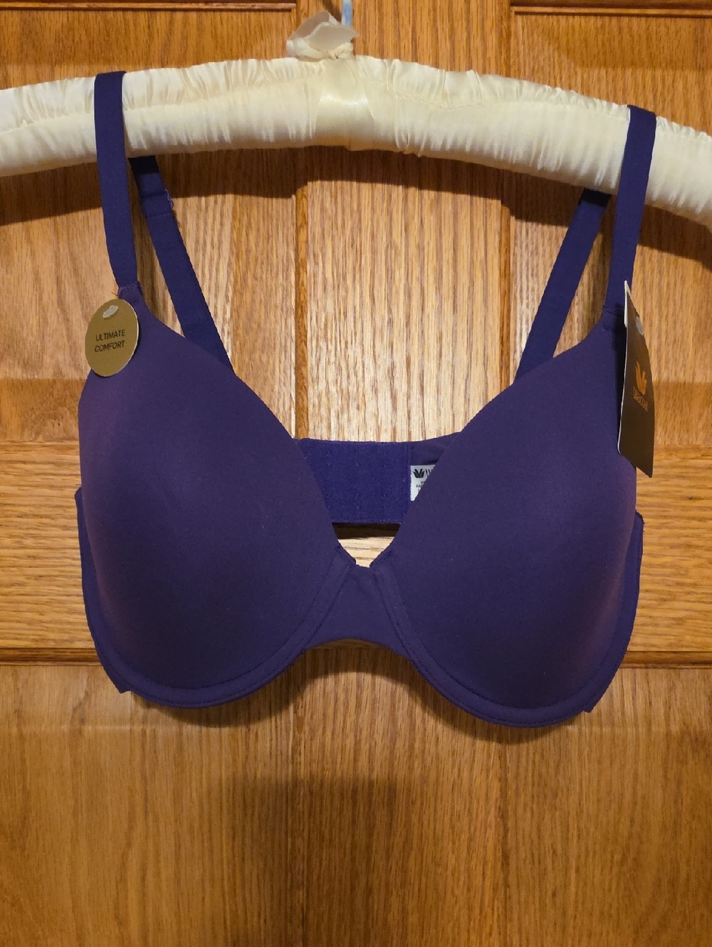 Wacoal Smooth Underwire Bra in Deep Purple